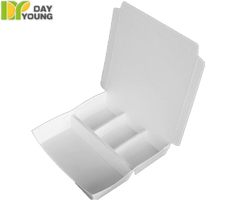 Safe Food Storage Containers｜Horizontal Divide Box 402W｜Disposable Cups Manufacturer and Supplier - Day Young, Taiwan